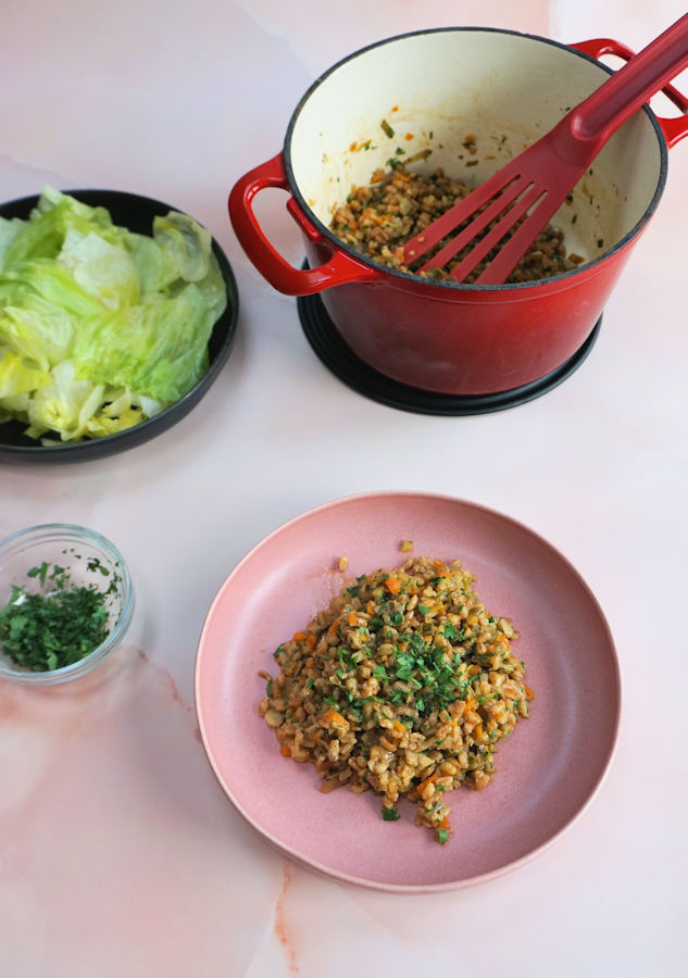 Spelt Risotto With Porcini Mushrooms Recipe Cuisine Fiend